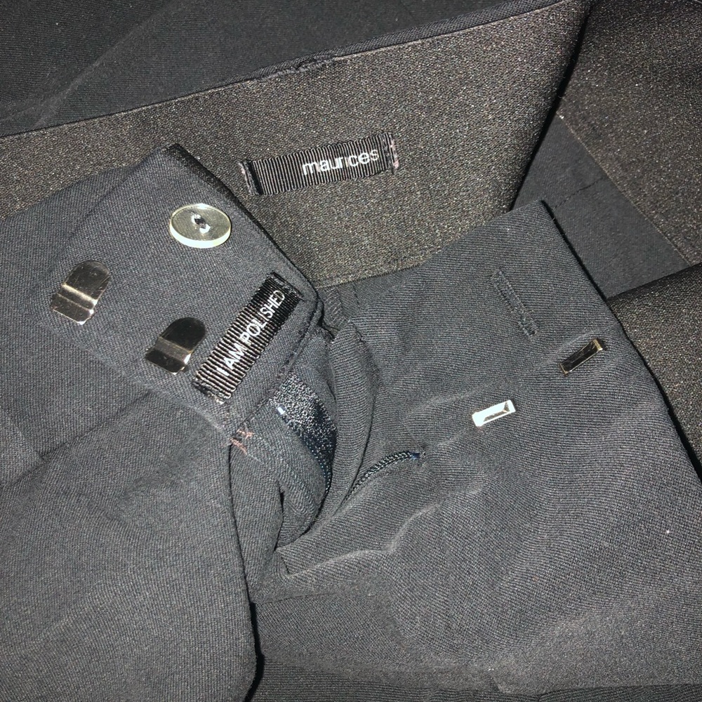 Maurice’s Black Dress Slacks